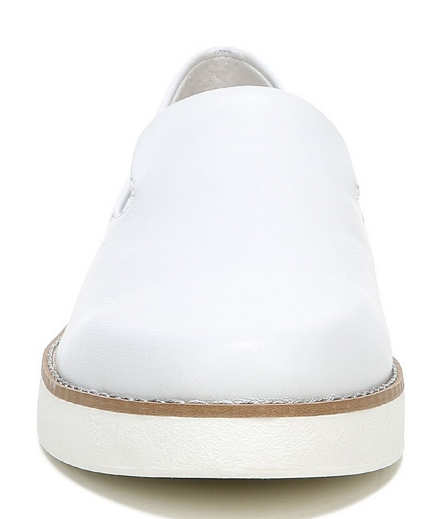 Franco Sarto Iconic Leather Slip-On Platform Sneakers