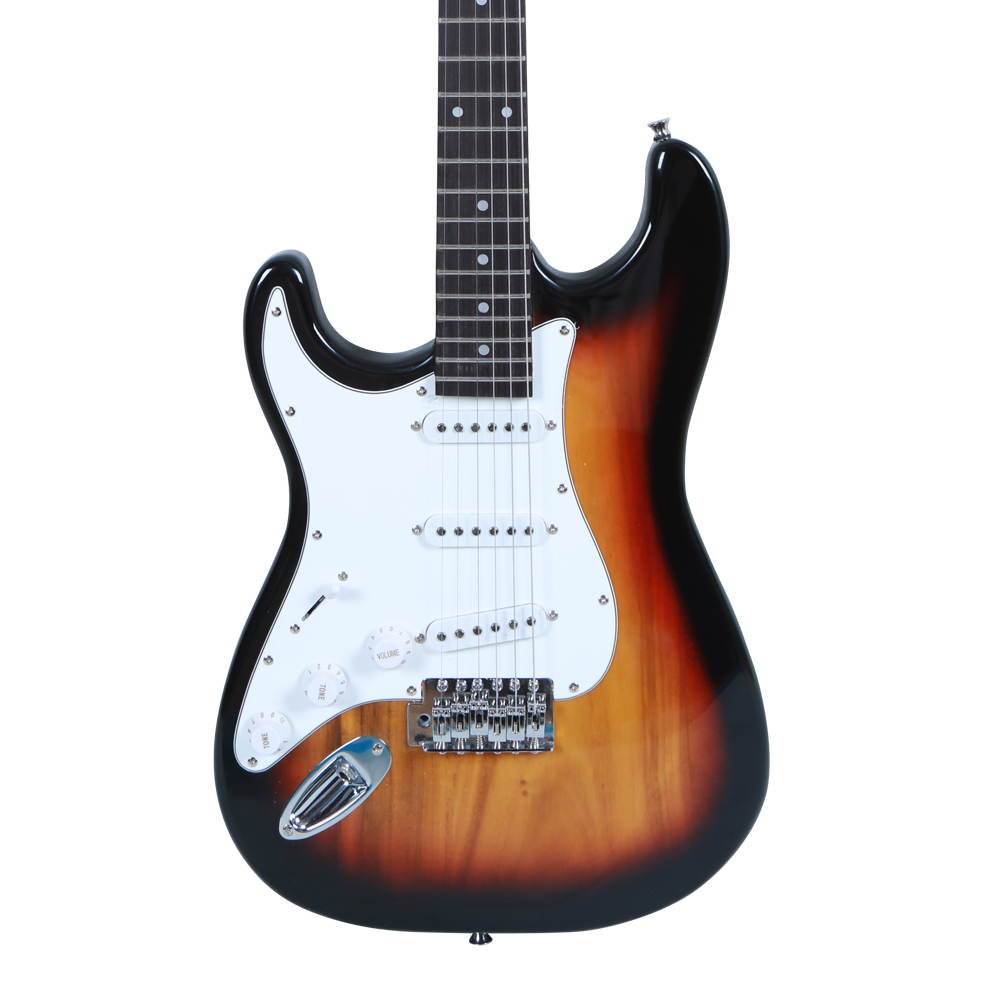 New Glarry  39" Gst  Sunset Rosewood Fingerboard Left Hand Electric Guitar