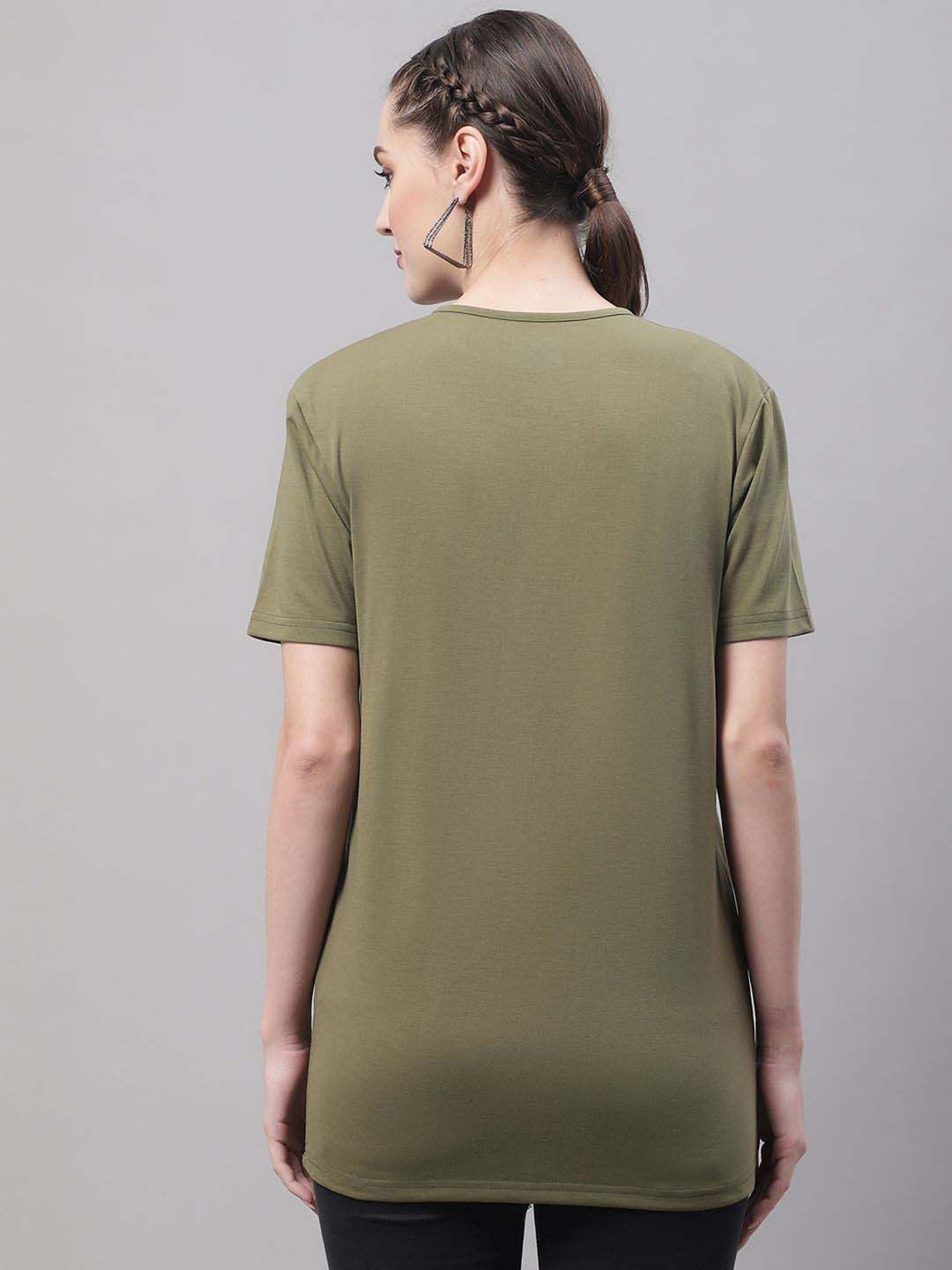 Vimal Jonney Red & Blue Cotton Sports T-Shirt - Pack Of 3