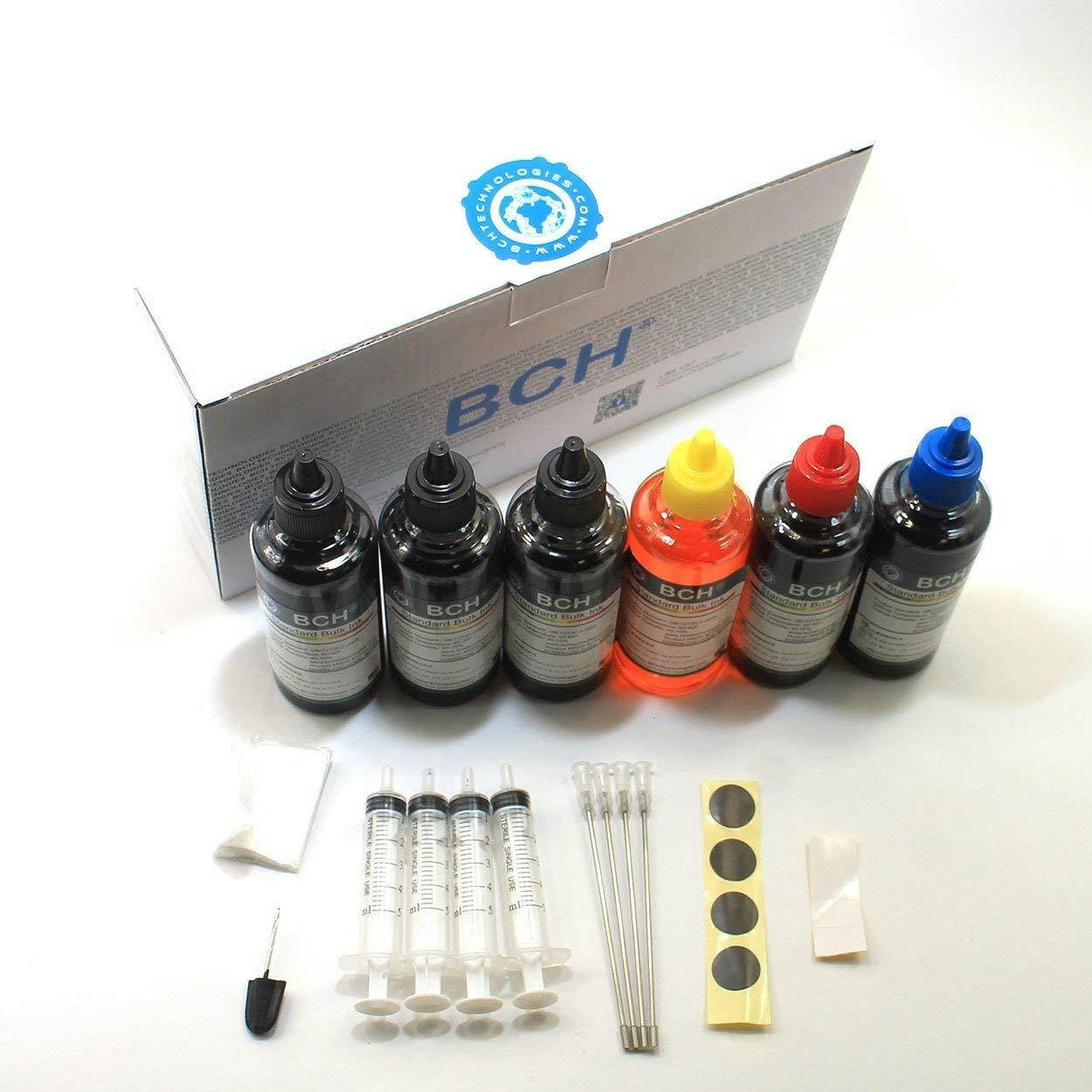 BCH Standard 600 ml Refill Ink Kit Compatible with Brother