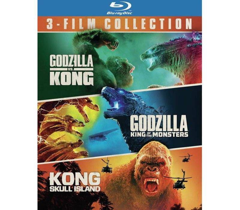 Godzilla vs. Kong/Godzilla: King of the Monsters/Kong: Skull Island: 3 Film Bundle (Blu-ray)