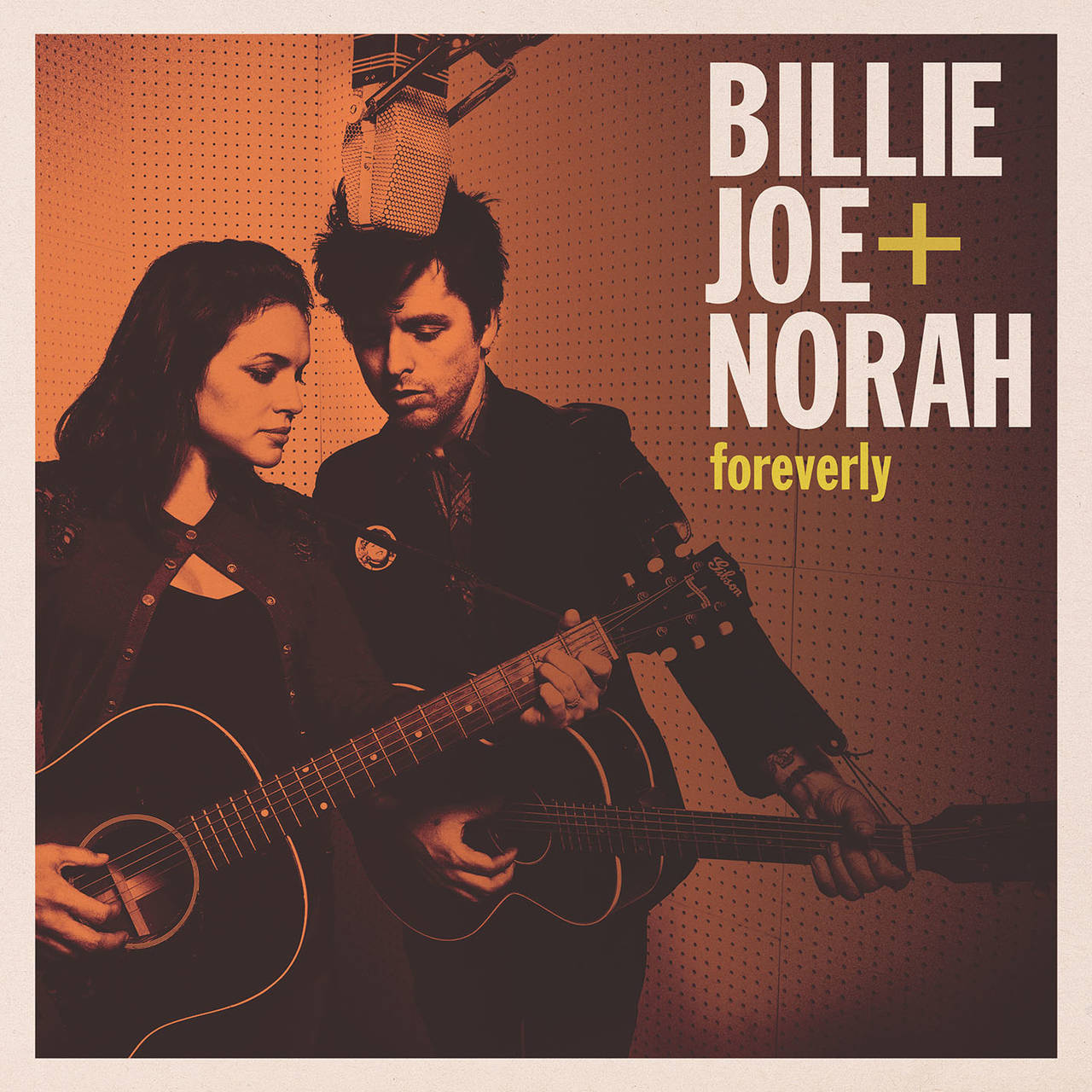 Billie Joe + Norah Foreverly LP (Orange Ice Cream Vinyl)