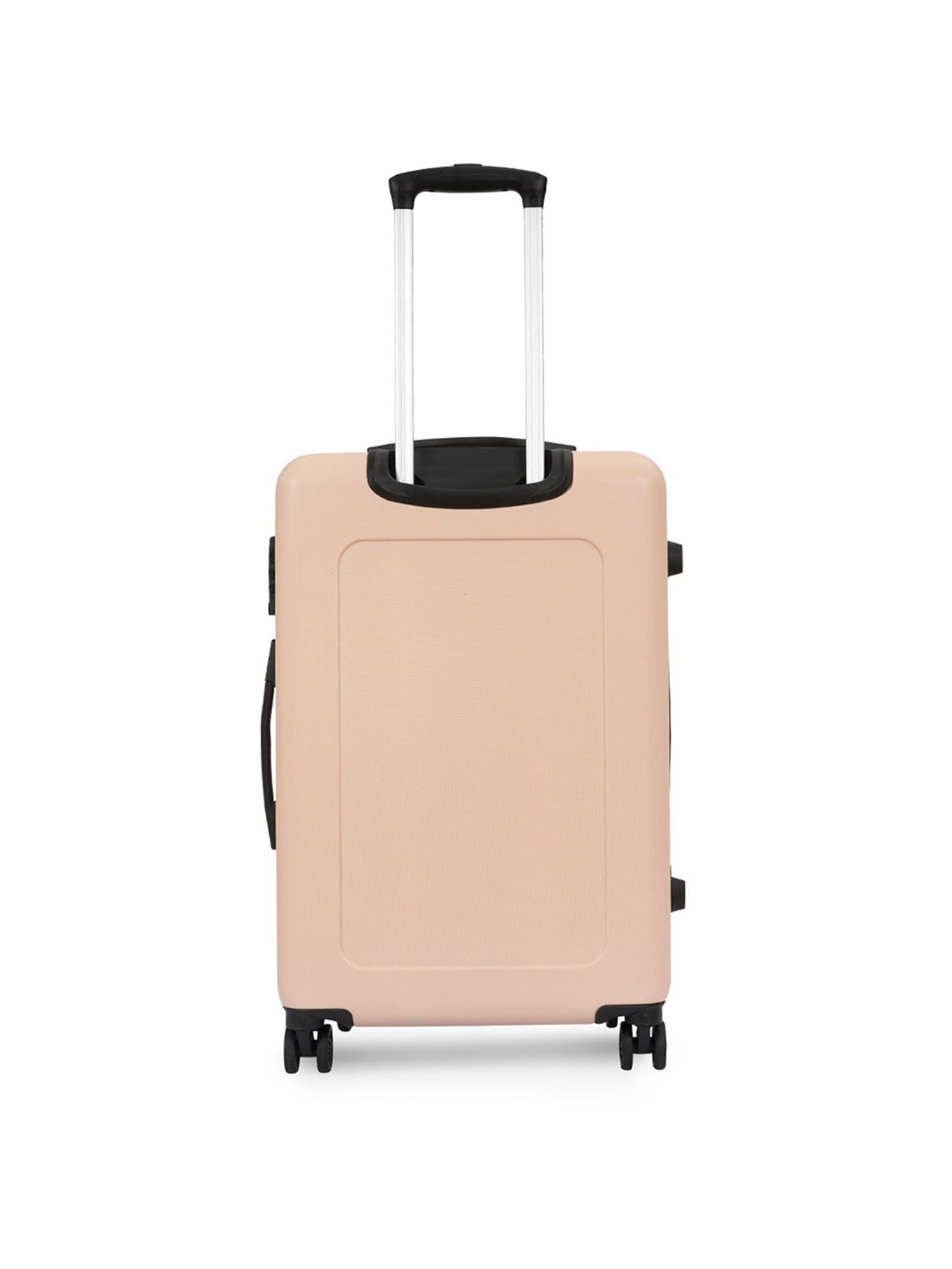 Aeropostale Stout Beige Textured Hard Medium Trolley Bag - 27 cm