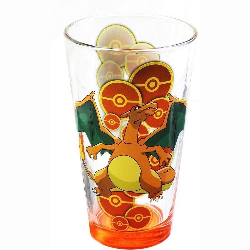 Just Funky Pokemon Charizard 16oz Pint Glass