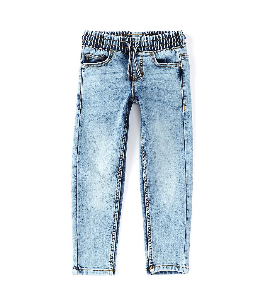 Hollywood Little Boys 4-7 Pull-On Slim Fit Denim Pant