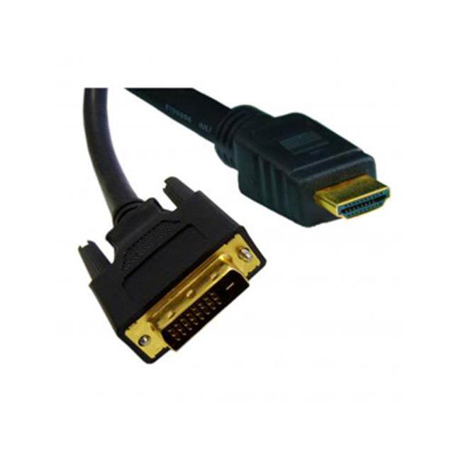 Offex HDMI to DVI Cable, HDMI Male to DVI Male, CL2 rated, 15 foot