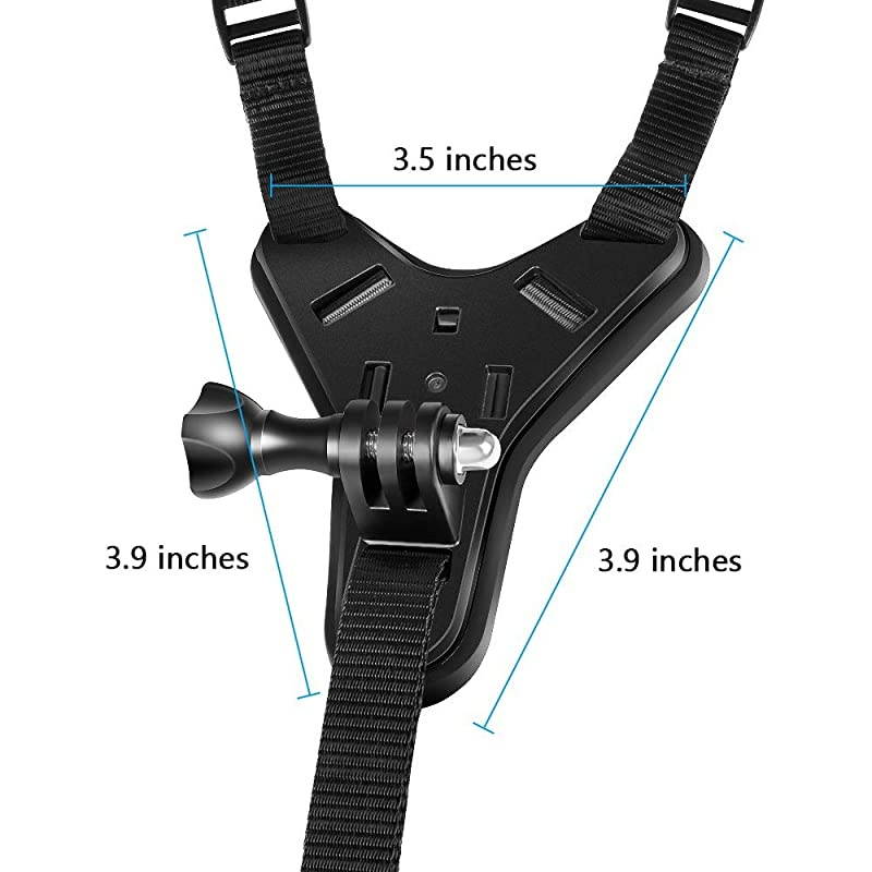 Bicycle Motorcycle Helmet Chin Mount Strap for GoPro or Other Action Camera for VLOGPOV Shoot Accessory Helmet Strap