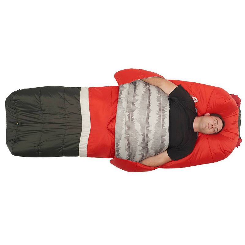 Sierra Designs Frontcountry 20 Degree Long Sleeping Bag - Red