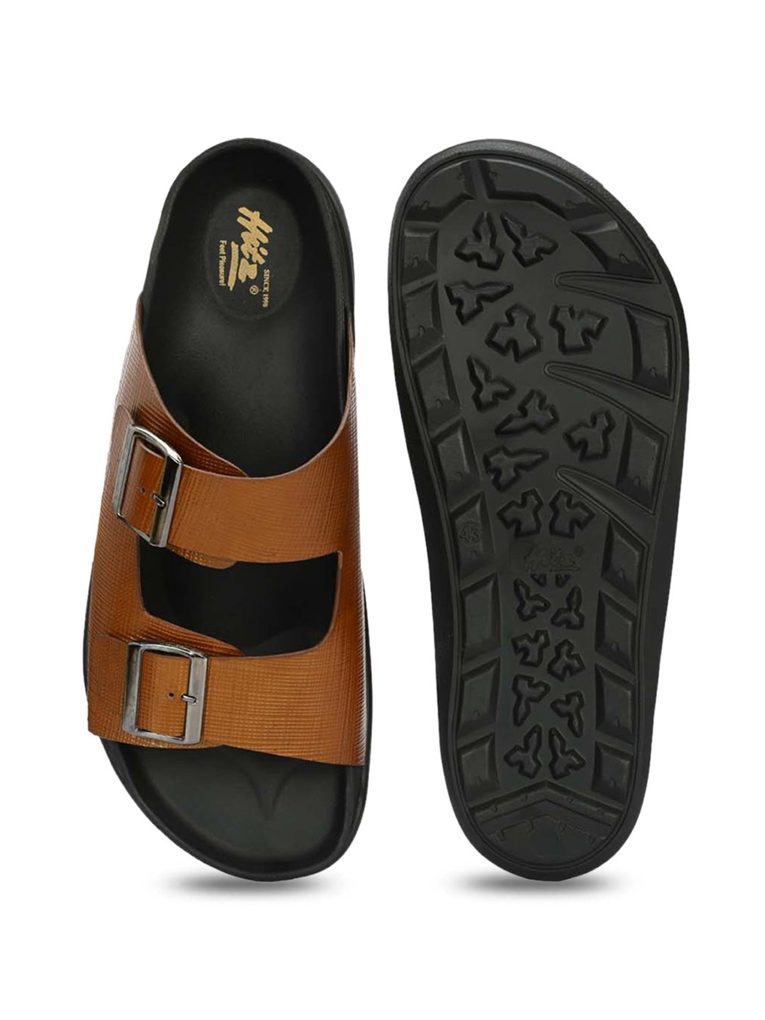 Hitz Men's Tan Casual Sandals