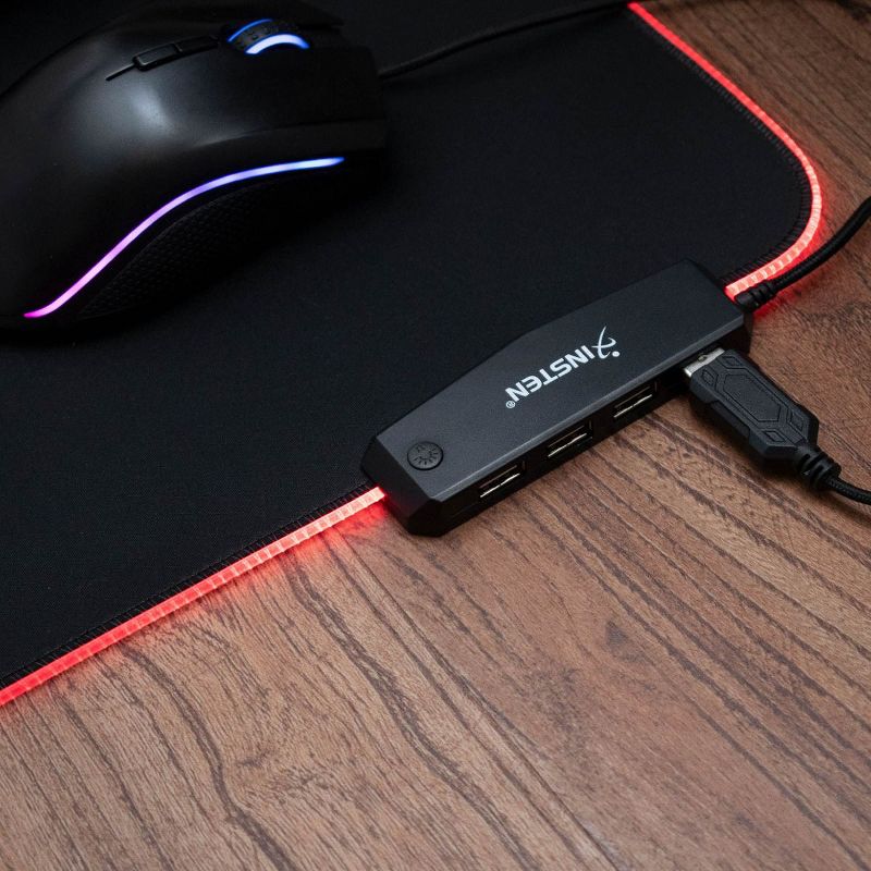 Lenovo Legion M200 RGB Gaming Mouse-WW - Optical - Cable - Black - USB - 2400 dpi - Scroll Wheel - 5 Button(s) - Symmetrical
