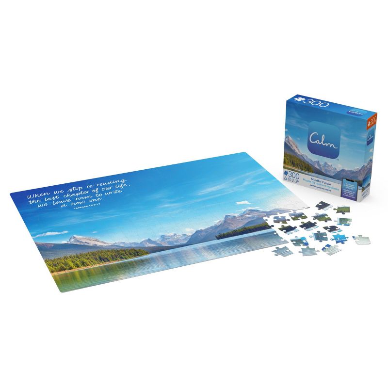 Spin Master Calm App: Jasper Lake Jigsaw Puzzle - 300pc