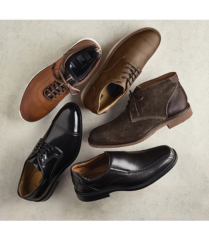 Johnston & Murphy Men's Bradford Cap-Toe Oxfords