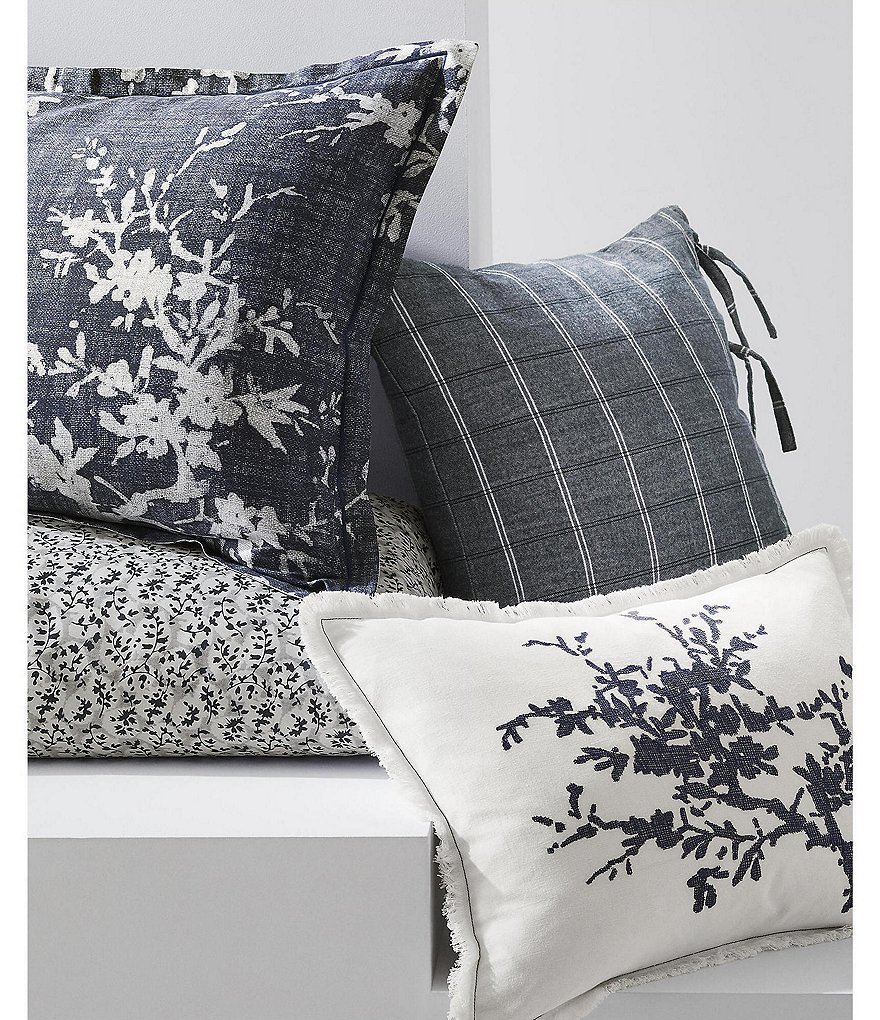 Lauren Ralph Lauren Eva Windowpane Square Pillow