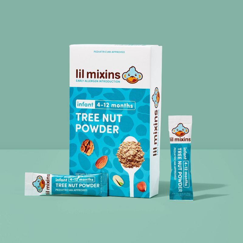 Lil Mixins Early Allergen Introduction Tree Nut Powder - 18ct/0.17oz Each