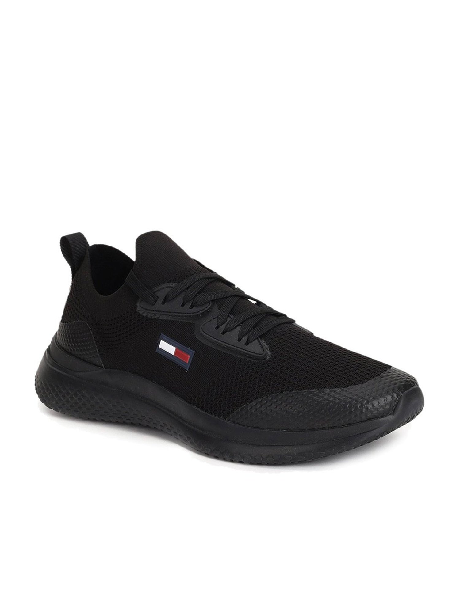 Tommy Hilfiger Men's Black Casual Sneakers