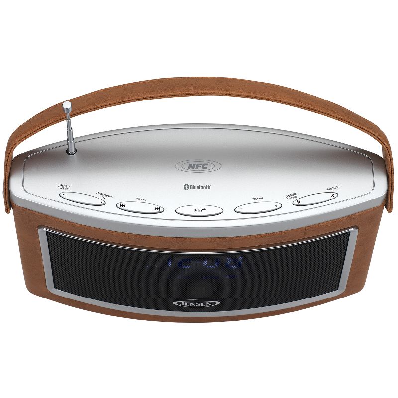 JENSEN Wireless Bluetooth Stereo Speaker with FM Radio and Aux-In (SMPS-725)