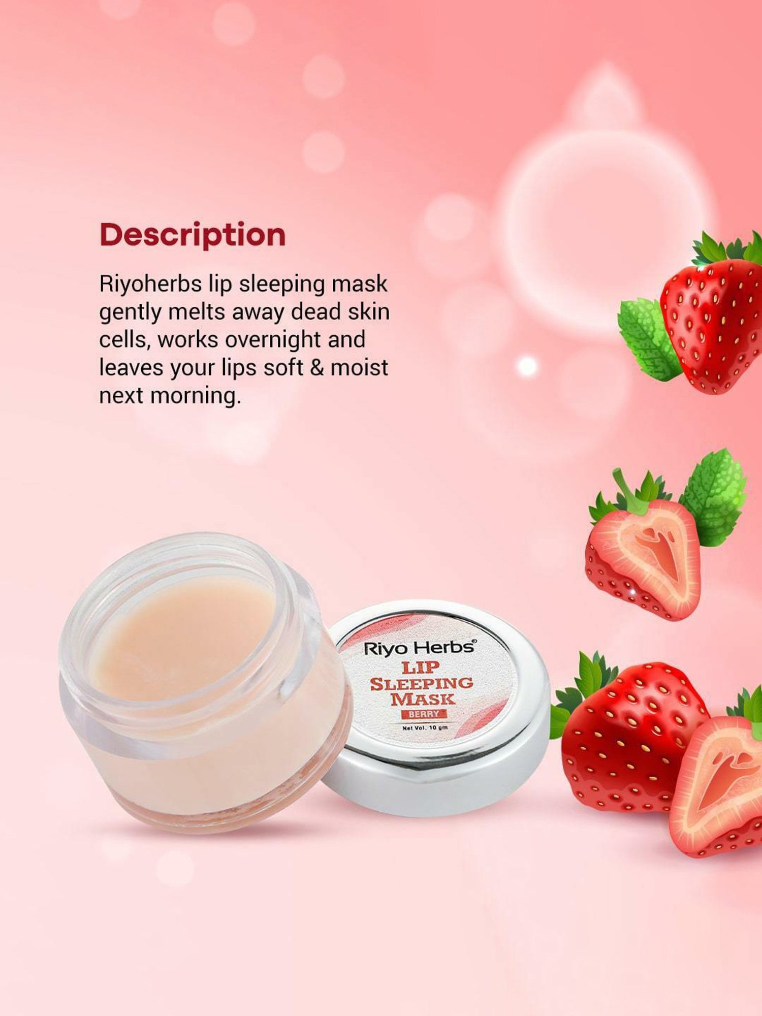 Studiowest Restores & Repairs Lip Mask - 15 gm