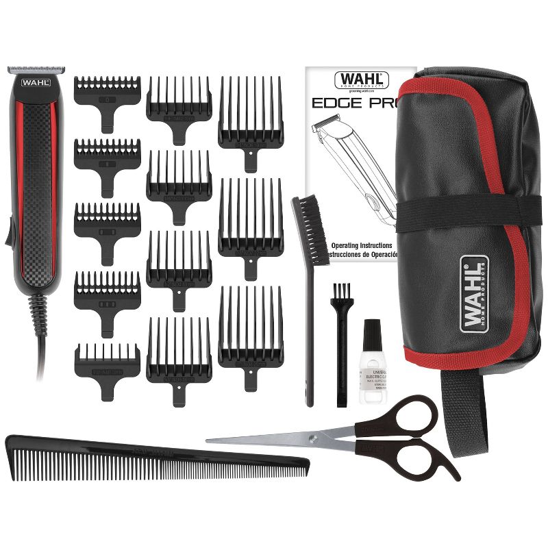 Wahl Edge Pro Men's Corded T-Blade Groomer for Bump Free Grooming Trimming & Shaving - 9686-300