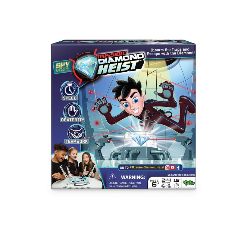 Spy Code Mission: Diamond Heist Game