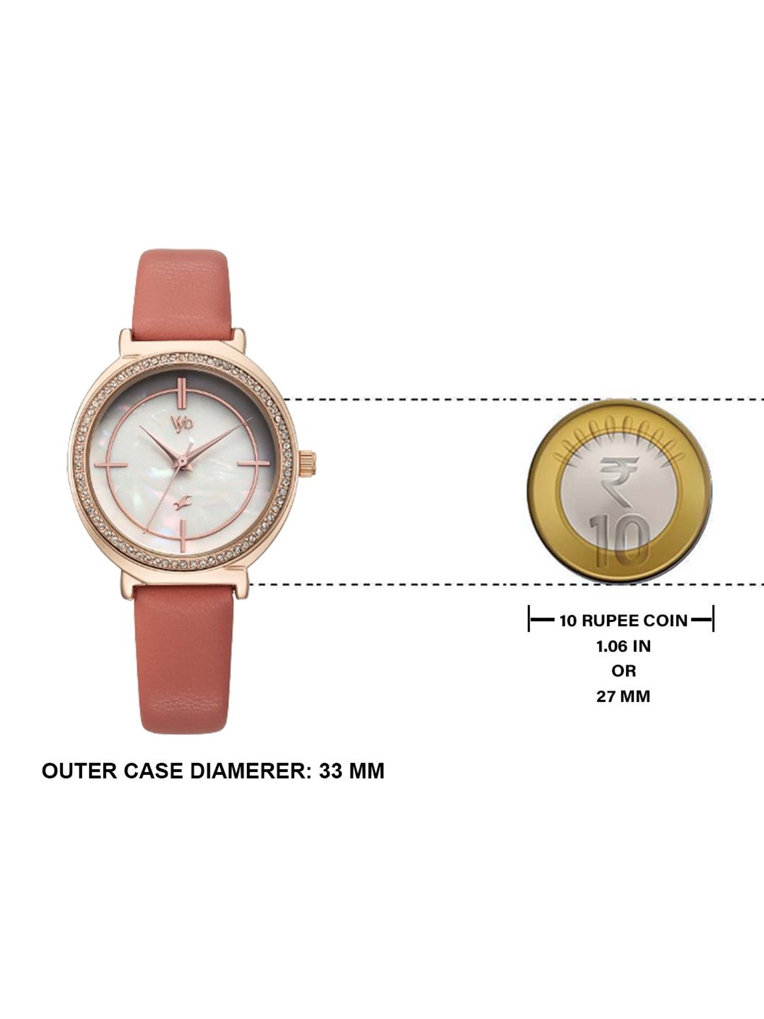 Fastrack Vyb 3.0 FV60044WL02W Analog Watch for Women