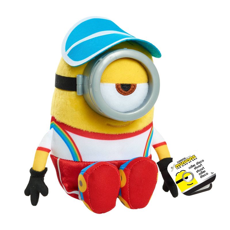 Minions 2 Small Plush- Roller Disco Stuart