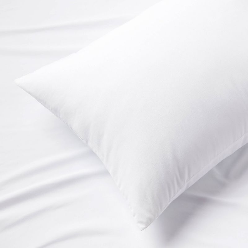 Downlite Soft White Goose Down Hypoallergenic Pillow &ndash; Perfect for Stomach Sleepers Standard