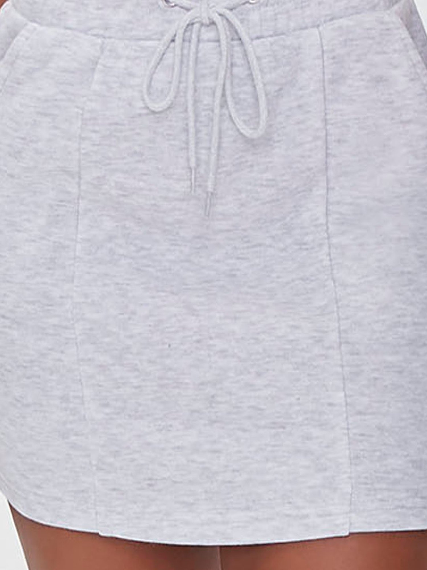 Forever 21 Heather Grey Textured Skirt