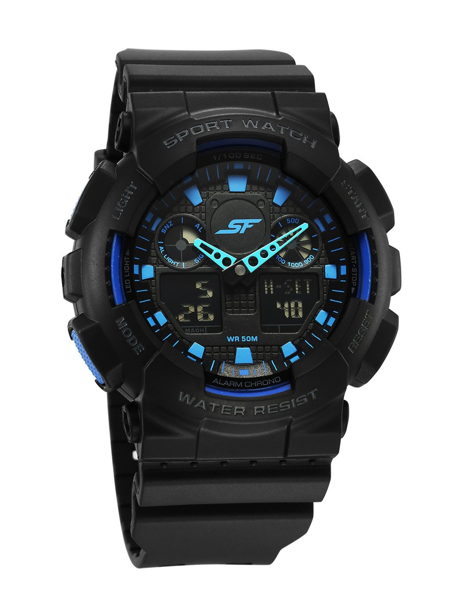 Sonata Fiber 87058PP01 SF Vigour Analog-Digital Unisex Watch