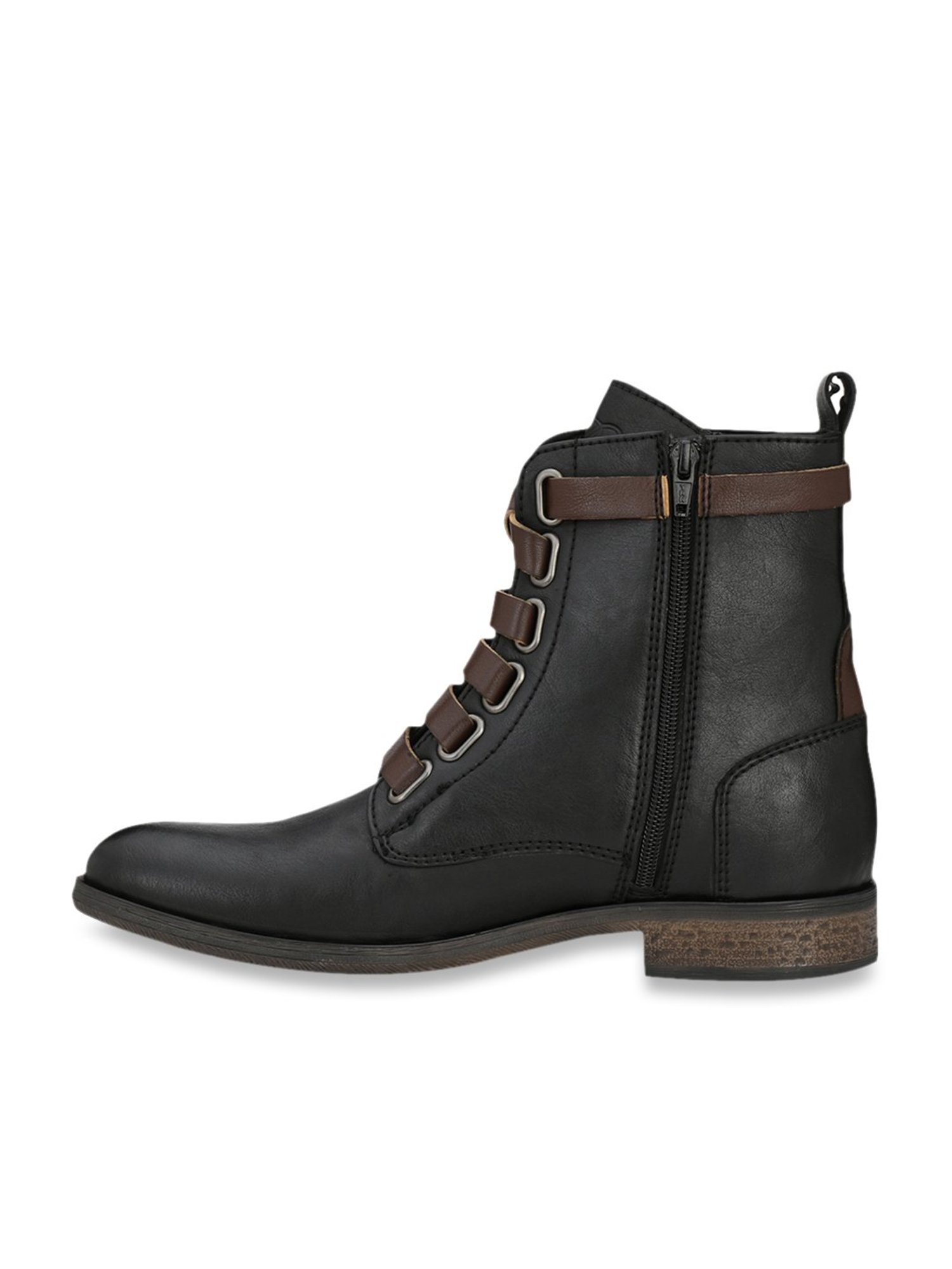 Delize Men's Black Derby Boots