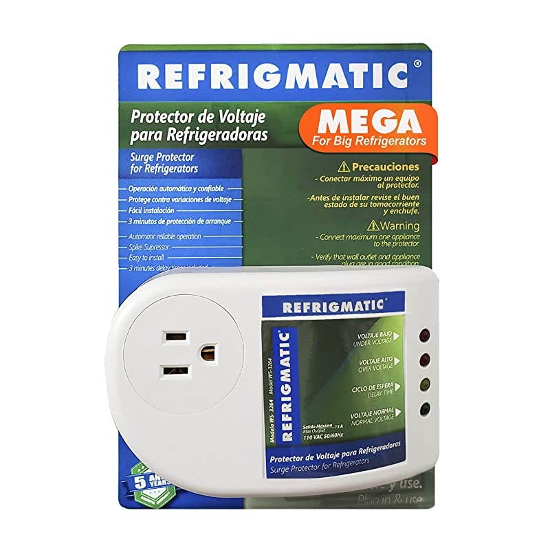 MEGA Electronic Surge Protector for Big Refrigerators 27 cu. ft. or More