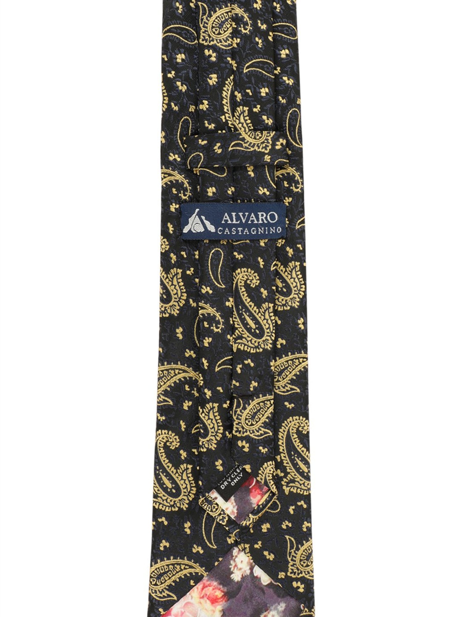 CHOKORE Red and Yellow Checks Tie