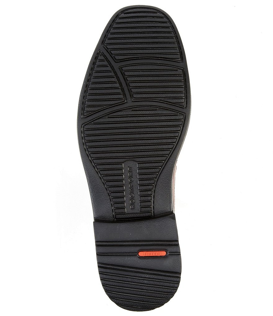 Rockport Men's Stratton Bicycle Toe Leather Slip-Ons