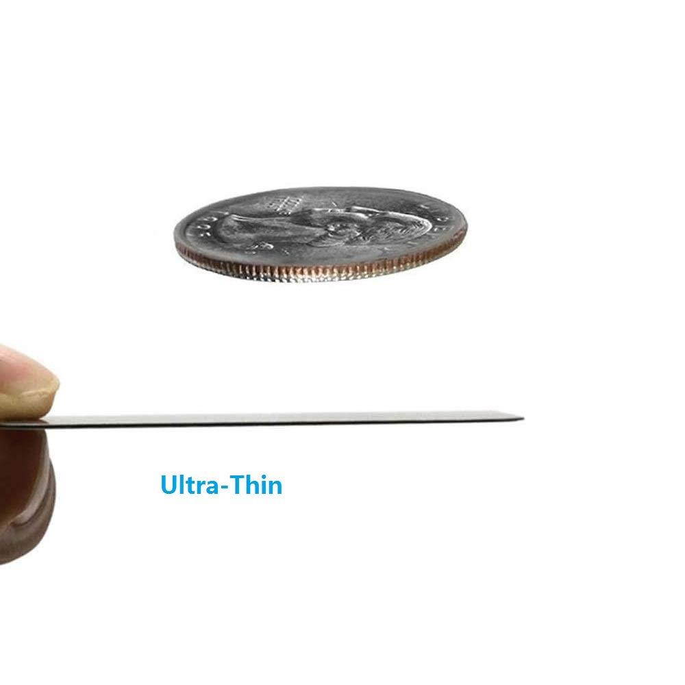 Happy Bell Mount Metal Plate with Sticky Adhesive Pad for Collapsible Grip & Stand/Magnetic Phone Car Mount/Magnet Cradle Holder,Black