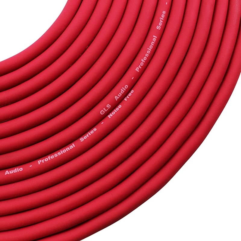25ft Mic Cable Cords - XLR Male to XLR Female Colored Cables - 25' Balanced Mike Cord - 6 Pack