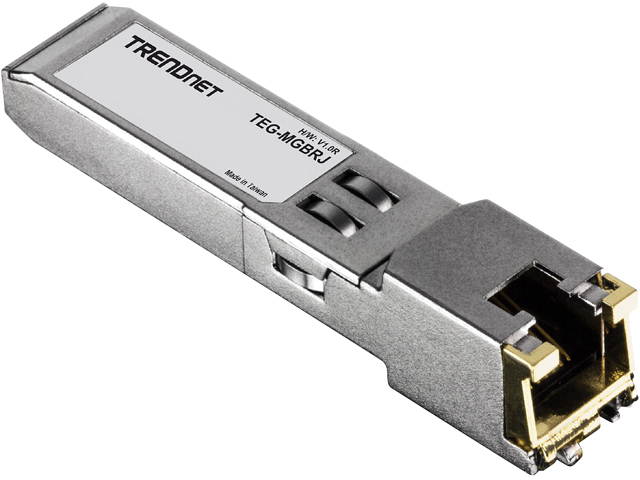 TRENDnet TEG-MGBRJ 1000BASE-T RJ-45 Copper SFP Module