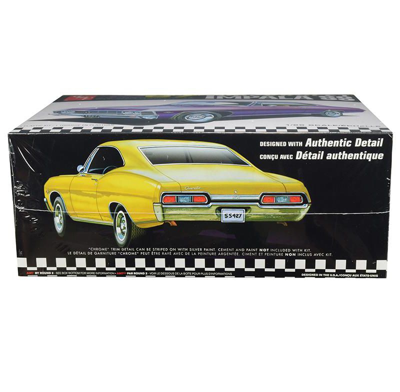 Skill 2 Model Kit 1967 Chevrolet Impala SS 1/25 Scale Model by AMT