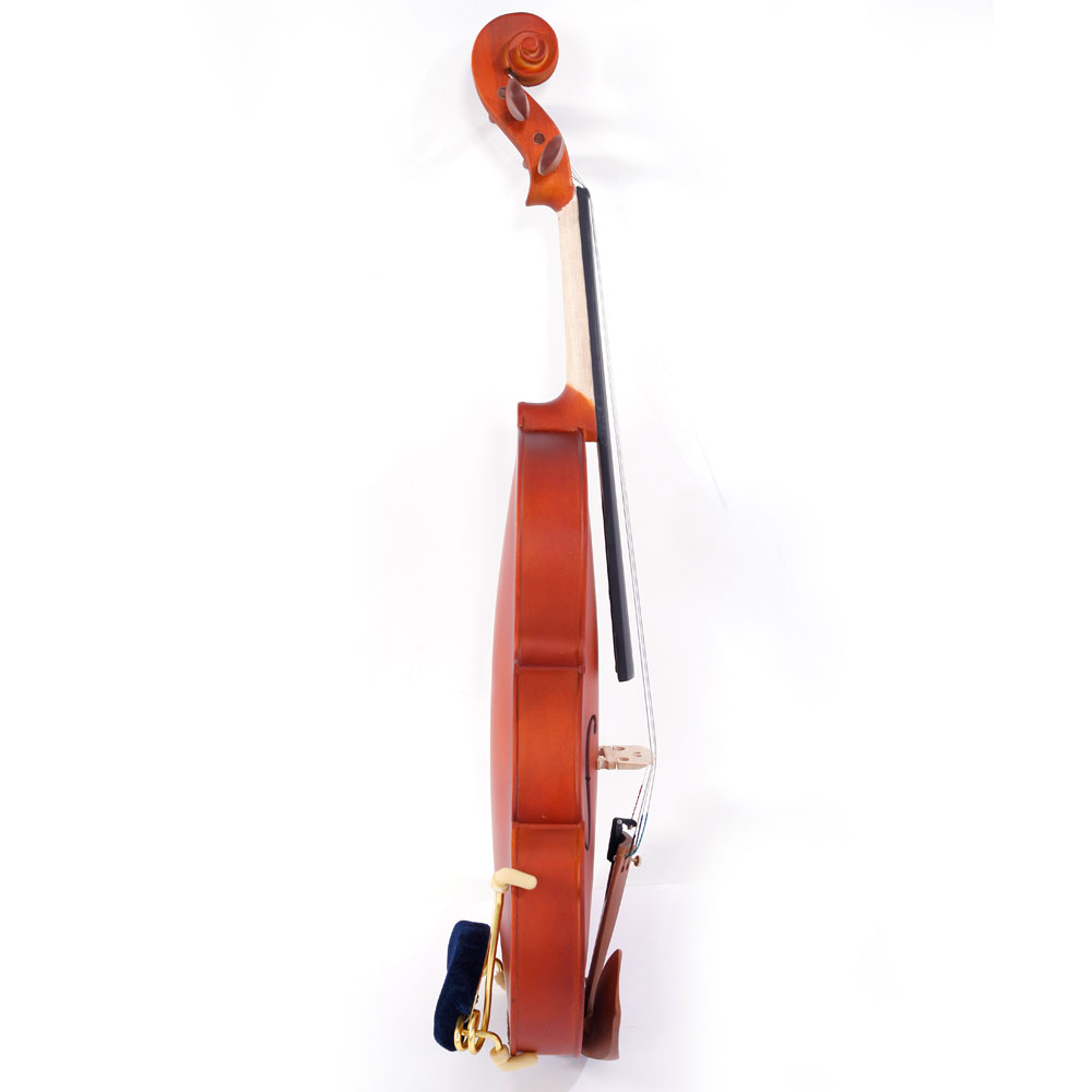 Glarry 4/4 Size Natural Violin Fiddle +Case+Bow+Rosin+Shoulder Rest+String+Tuner