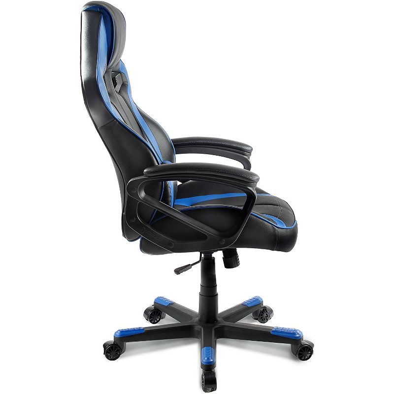 Arozzi Milano Enhanced Gaming Chair, Blue (MILANO-BL)