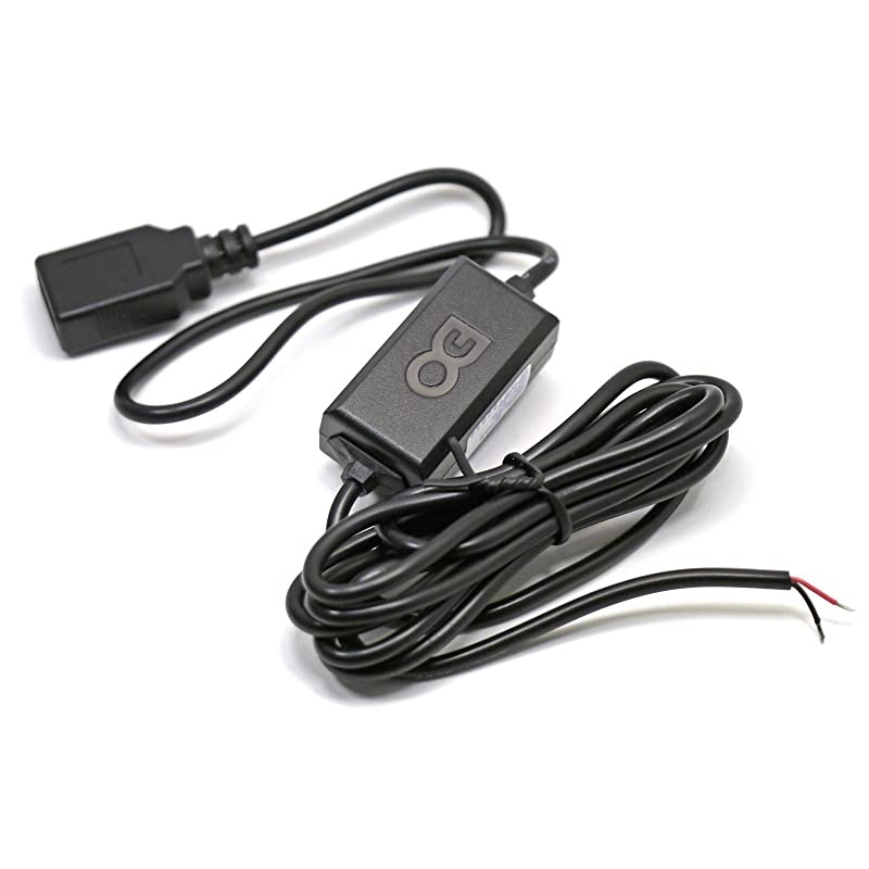 Tech Ultra Compact USB Direct Hardwire Adapter Kit for Apple iPhone 7 6 6plus 5 5S 5C 4 3G 3 HTC One Nokia Lumia Google Nexus Sony Xperia LG Optimus Smartphone Phone GPS SiriusXM Radio Dash Cam