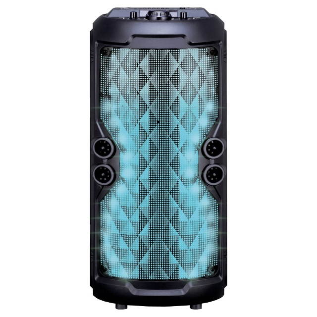 Supersonic 2x 8&rdquo; Portable Bluetooth Speaker with Light Show IQ-7208DJBT