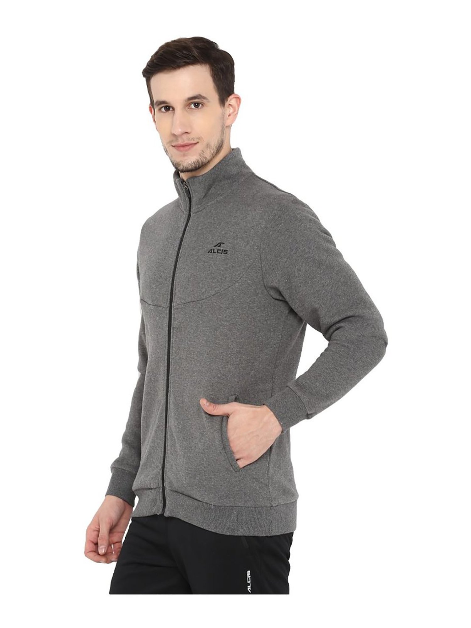ALCIS Grey Full Sleeves Jacket