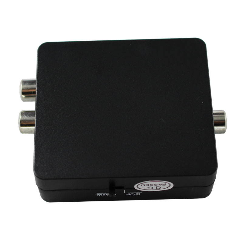 Optical SPDIF Toslink/Coaxial Digital to Analog Audio Decoder Converter with PCM, 5.1 Dolby Digital & DTS Support