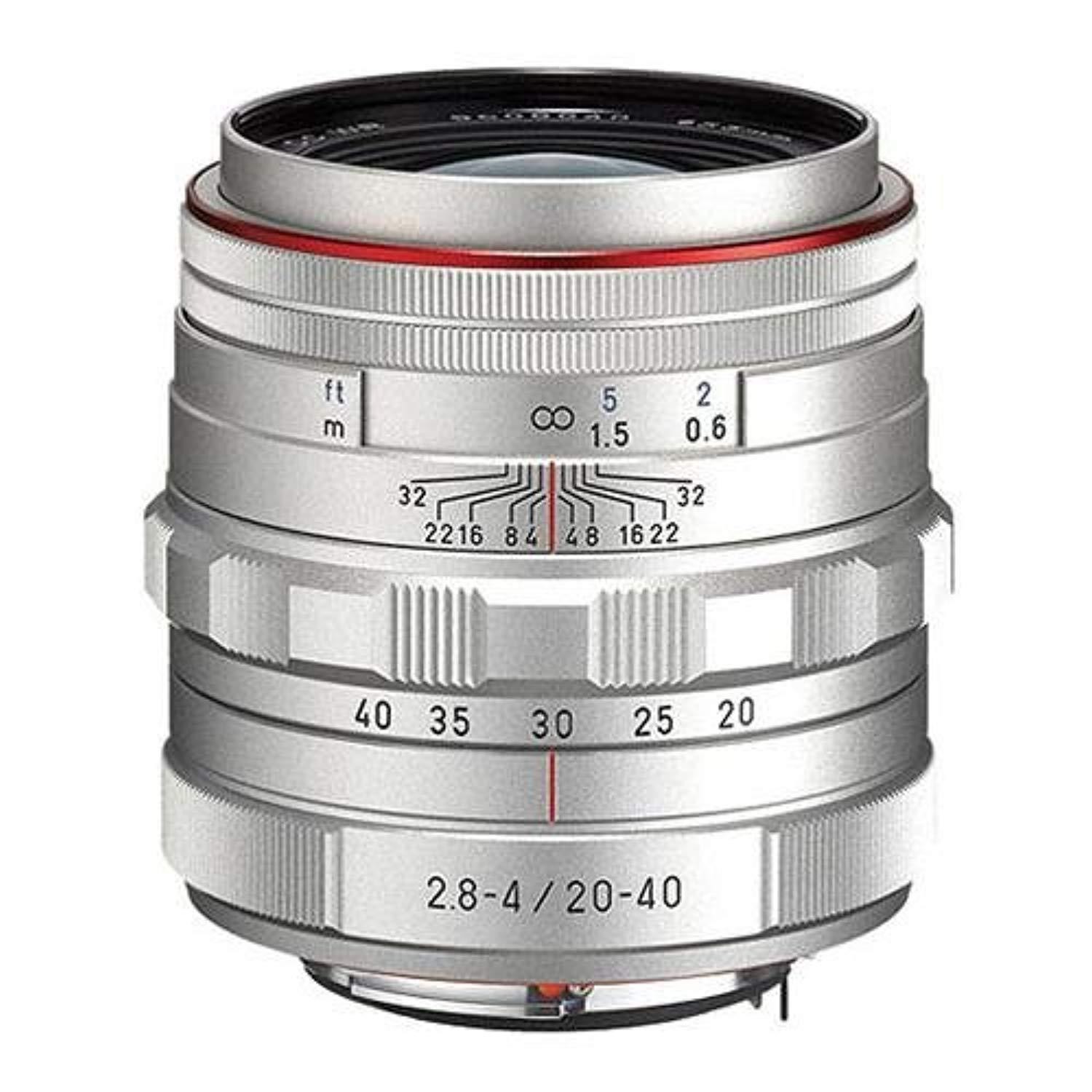 Pentax HD DA 20-40mm F2.8-4 ED Limited DC WR Zoom Lens - Silver #23010