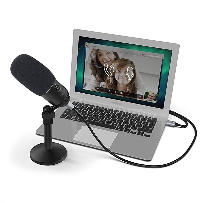 Foam Microphone Windscreen Wind Cover Mic Pop Filter Compatible with FIFINE USB Microphone K670 for Recording Podcasting