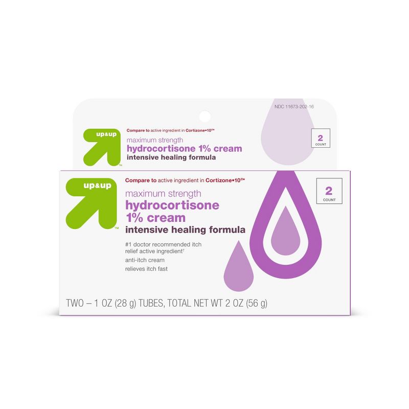 Hydrocortisone Intensive Healing - 2oz - up & up™