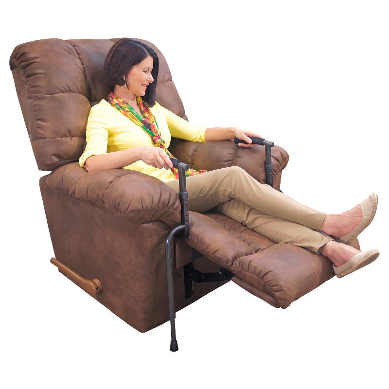 Medline Deluxe Rollator with Curved Back - Blue