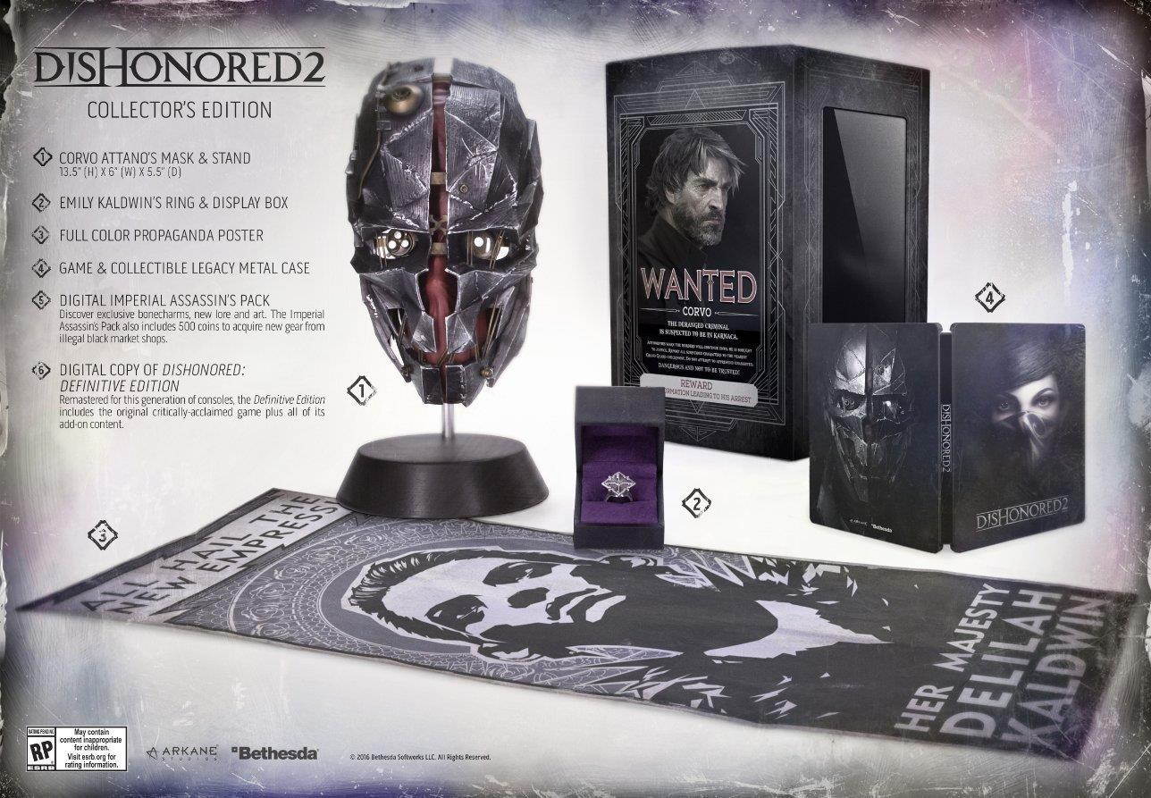 Dishonored 2 - PC Premium Collector's Edition