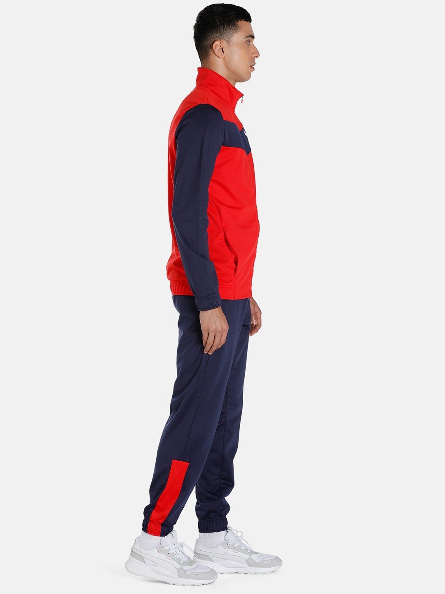 Puma Red & Navy Regular Fit Tracksuit