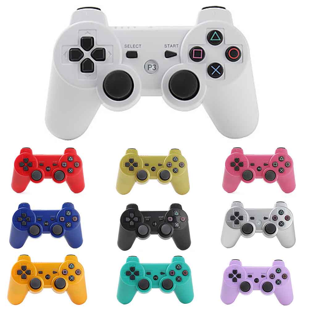 Bluetooth Gamepad Buttons Gift USB Rechargeable Game Controller For PlaySation 3 (without box)