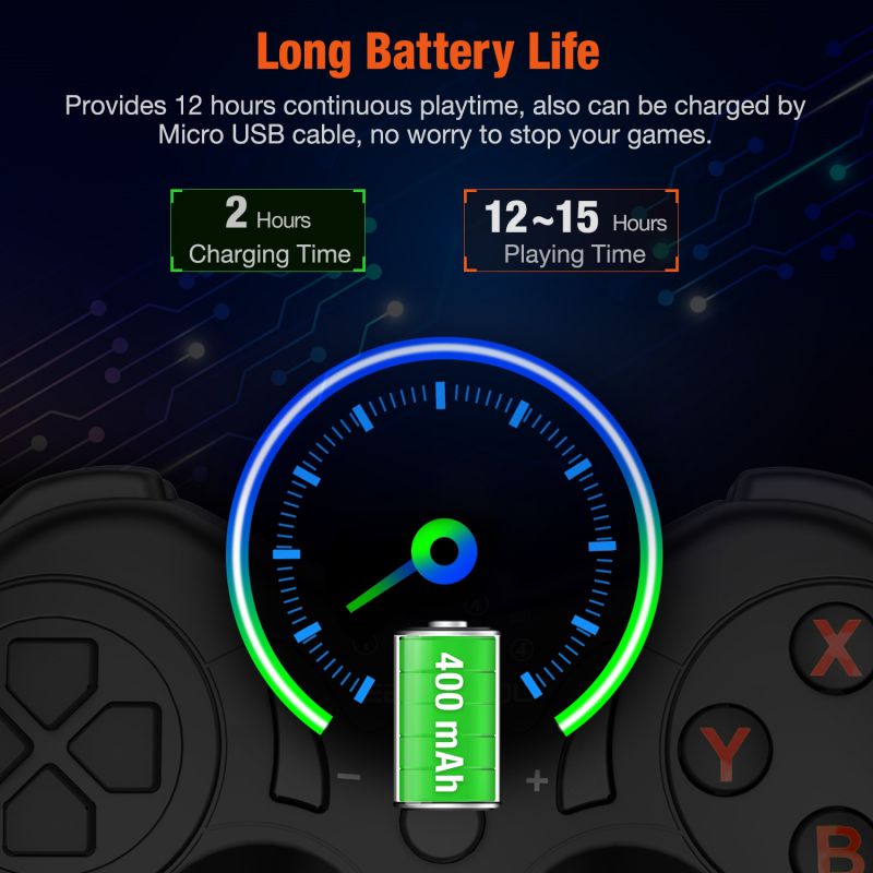 ESYWEN Pro Wireless Controller for Switch/Switch Lite, Wireless Controller Pro Switch with Motion &Dual Motor, Replacement Joysticks for Switch Controller (Orange)